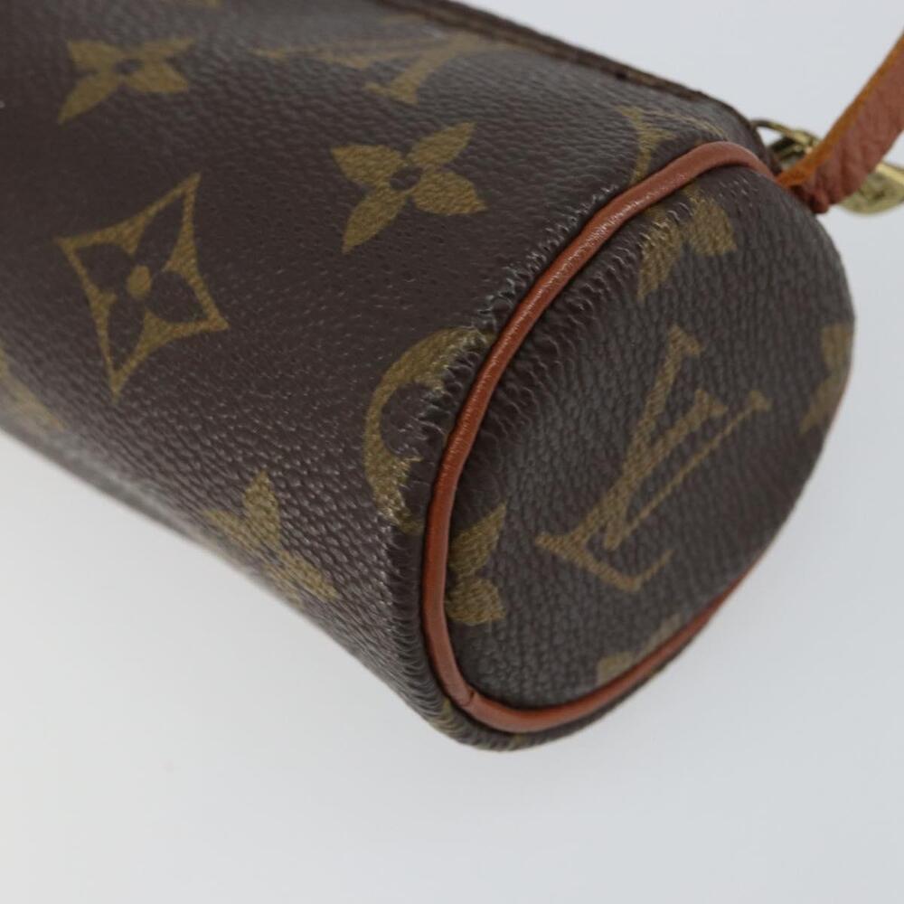 LOUIS VUITTON Monogram Papillon Pouch LV Auth BA8764 - Picture 14 of 16